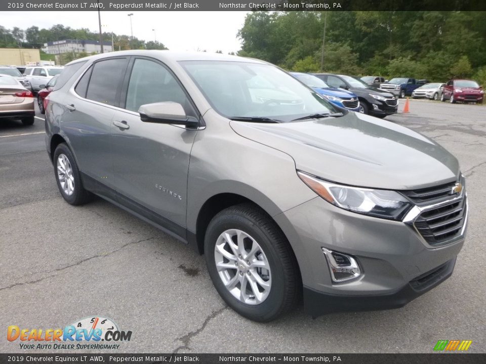 2019 Chevrolet Equinox LT AWD Pepperdust Metallic / Jet Black Photo #7