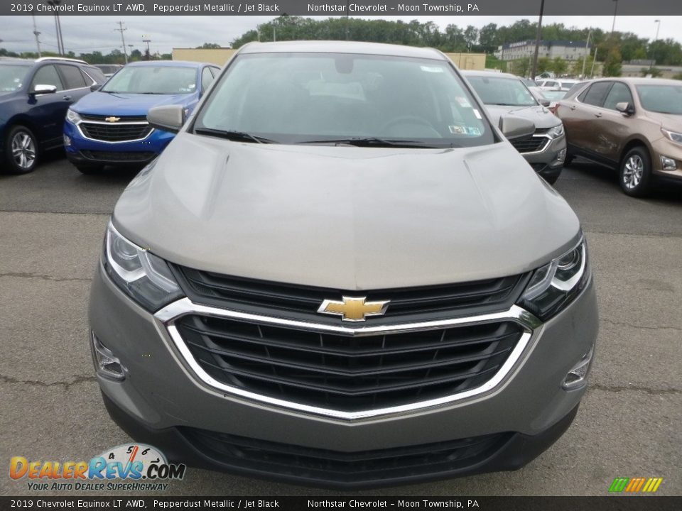 2019 Chevrolet Equinox LT AWD Pepperdust Metallic / Jet Black Photo #8