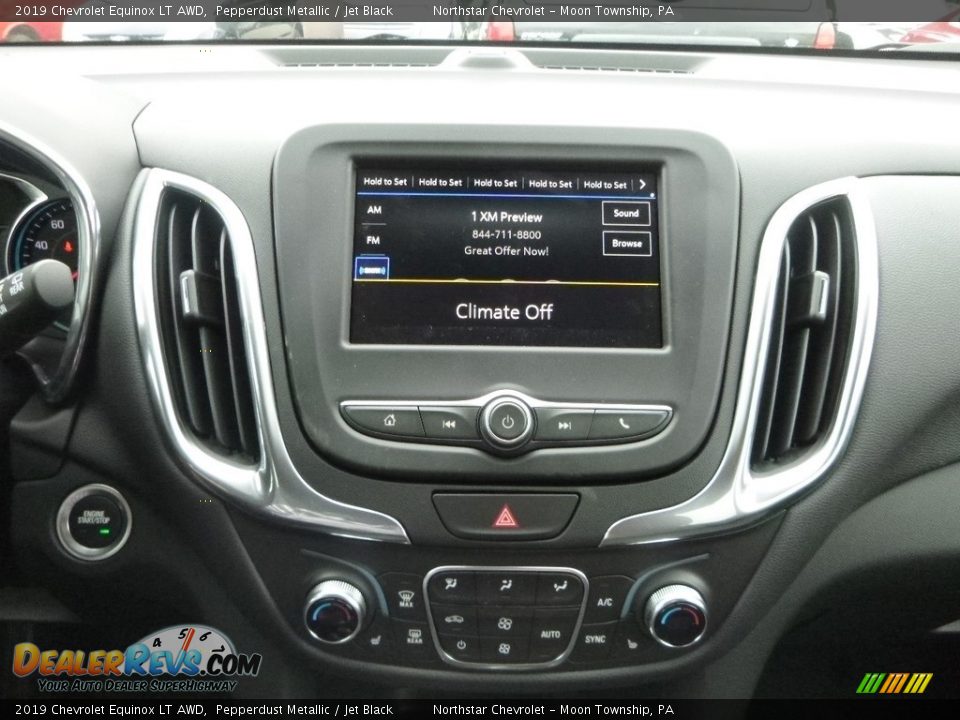 2019 Chevrolet Equinox LT AWD Pepperdust Metallic / Jet Black Photo #17