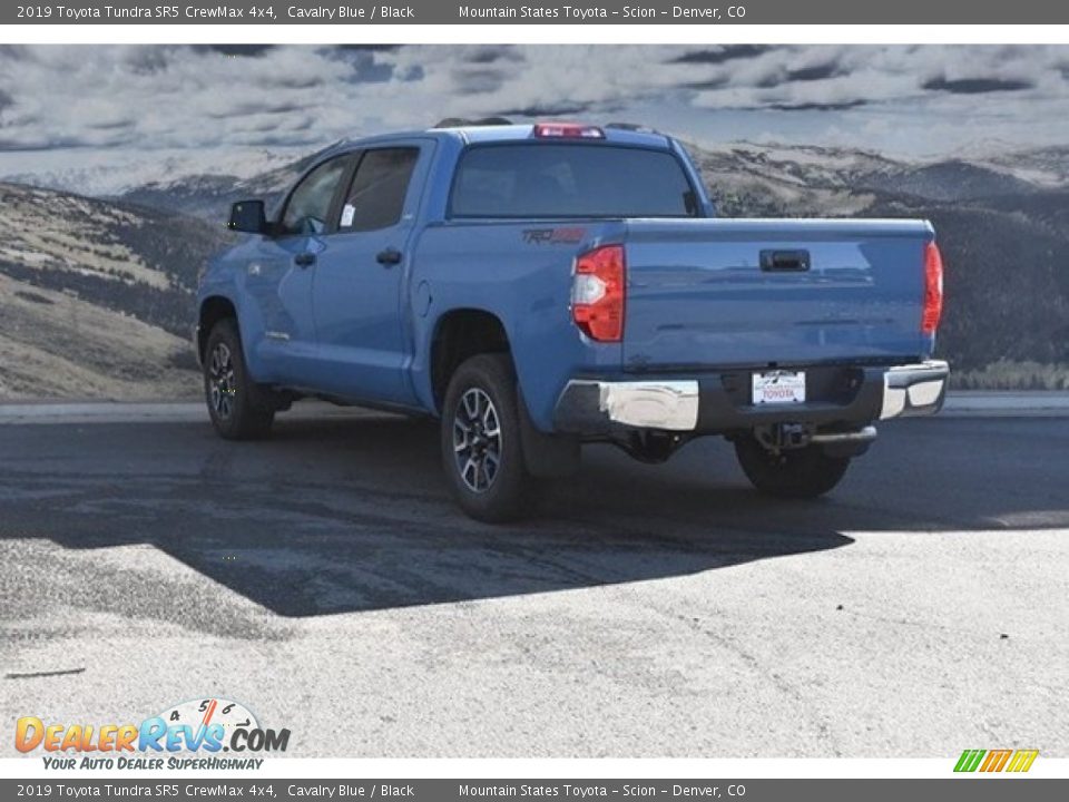 2019 Toyota Tundra SR5 CrewMax 4x4 Cavalry Blue / Black Photo #3