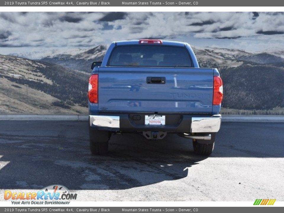 2019 Toyota Tundra SR5 CrewMax 4x4 Cavalry Blue / Black Photo #4