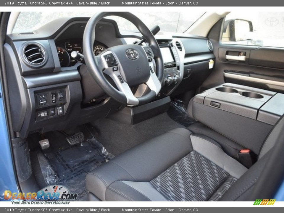 2019 Toyota Tundra SR5 CrewMax 4x4 Cavalry Blue / Black Photo #5