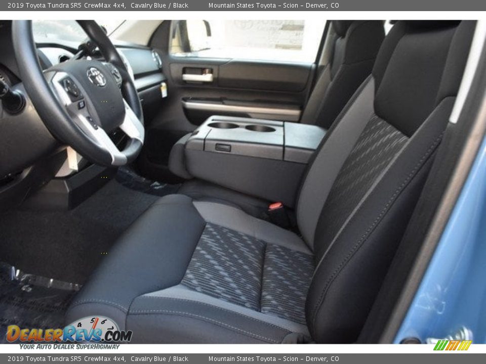 2019 Toyota Tundra SR5 CrewMax 4x4 Cavalry Blue / Black Photo #6