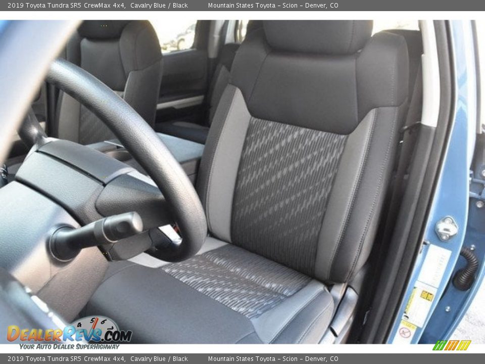 2019 Toyota Tundra SR5 CrewMax 4x4 Cavalry Blue / Black Photo #7