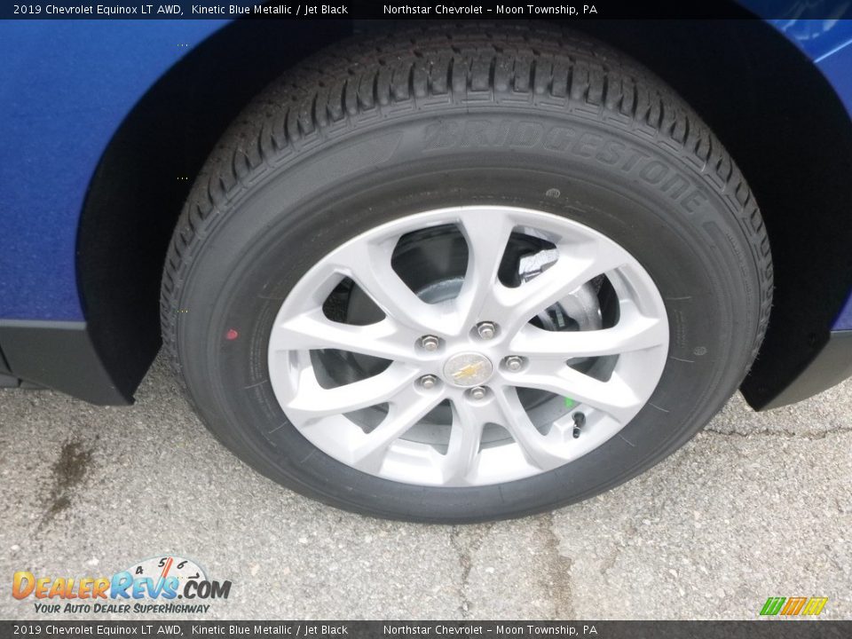 2019 Chevrolet Equinox LT AWD Kinetic Blue Metallic / Jet Black Photo #9