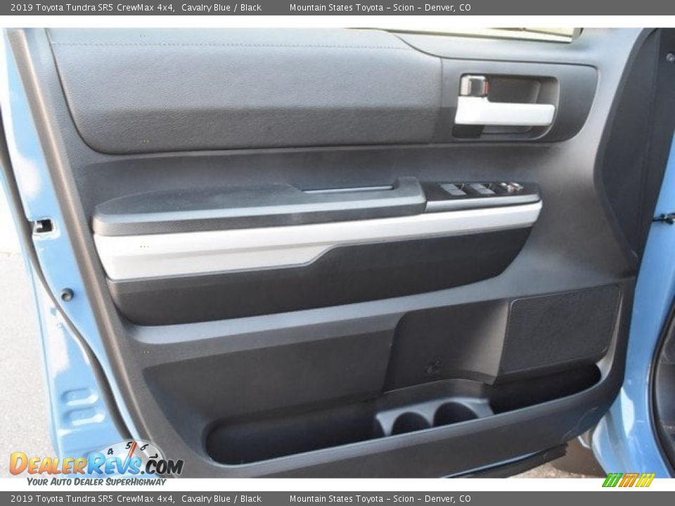 2019 Toyota Tundra SR5 CrewMax 4x4 Cavalry Blue / Black Photo #19
