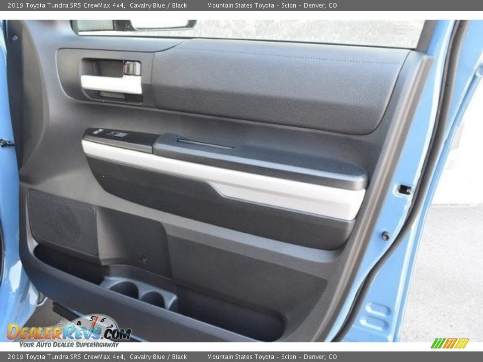2019 Toyota Tundra SR5 CrewMax 4x4 Cavalry Blue / Black Photo #21