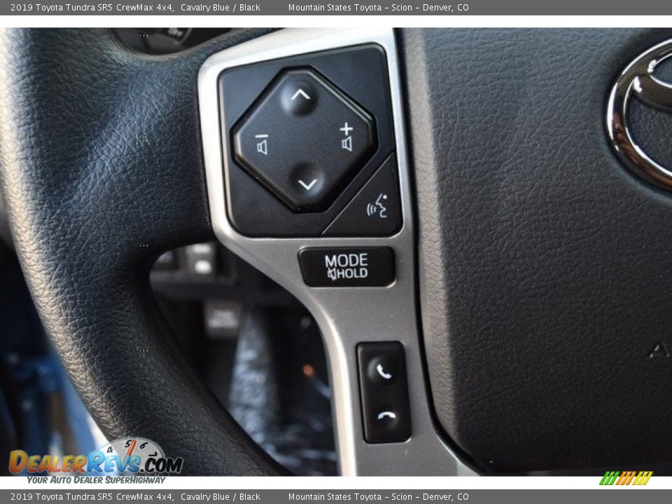 2019 Toyota Tundra SR5 CrewMax 4x4 Cavalry Blue / Black Photo #25