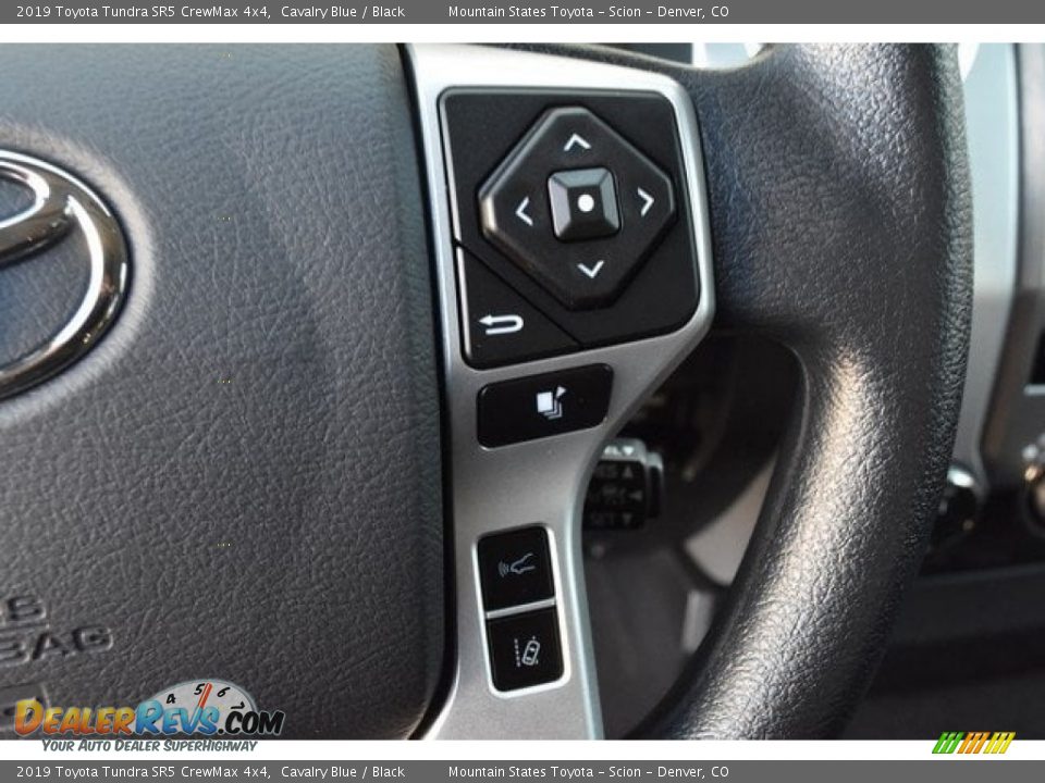 2019 Toyota Tundra SR5 CrewMax 4x4 Cavalry Blue / Black Photo #26