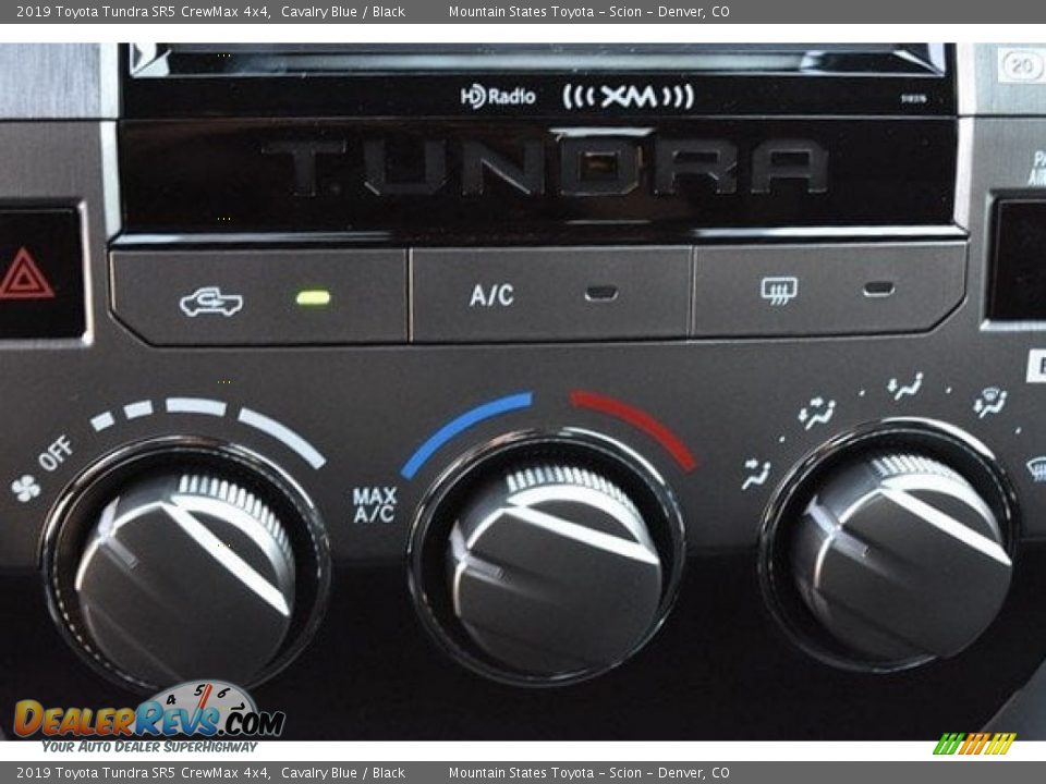 2019 Toyota Tundra SR5 CrewMax 4x4 Cavalry Blue / Black Photo #29