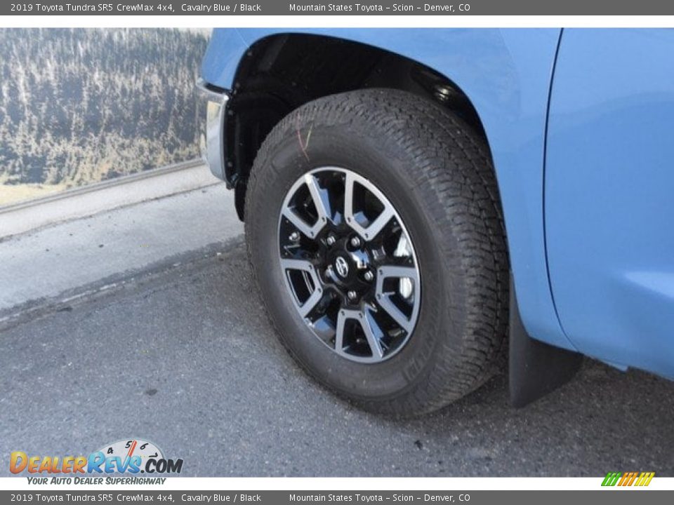 2019 Toyota Tundra SR5 CrewMax 4x4 Cavalry Blue / Black Photo #32