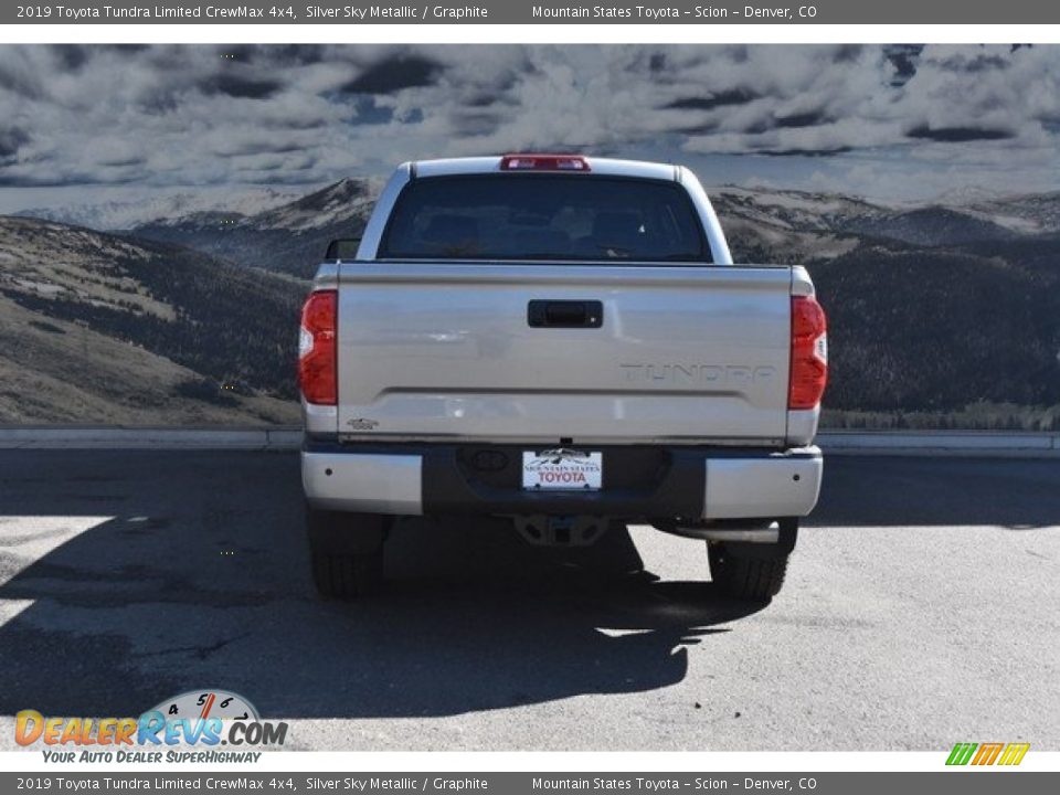 2019 Toyota Tundra Limited CrewMax 4x4 Silver Sky Metallic / Graphite Photo #4