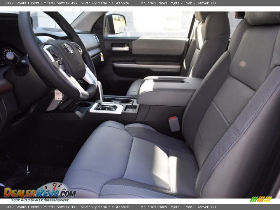 Front Seat of 2019 Toyota Tundra Limited CrewMax 4x4 Photo #6