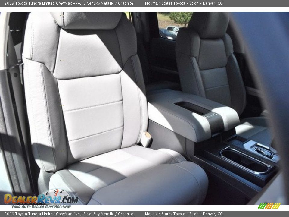 Front Seat of 2019 Toyota Tundra Limited CrewMax 4x4 Photo #13