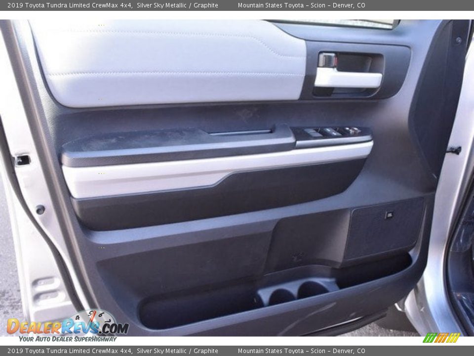 2019 Toyota Tundra Limited CrewMax 4x4 Silver Sky Metallic / Graphite Photo #20