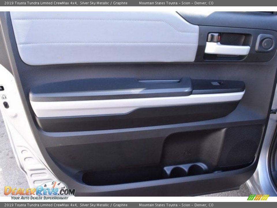 2019 Toyota Tundra Limited CrewMax 4x4 Silver Sky Metallic / Graphite Photo #21