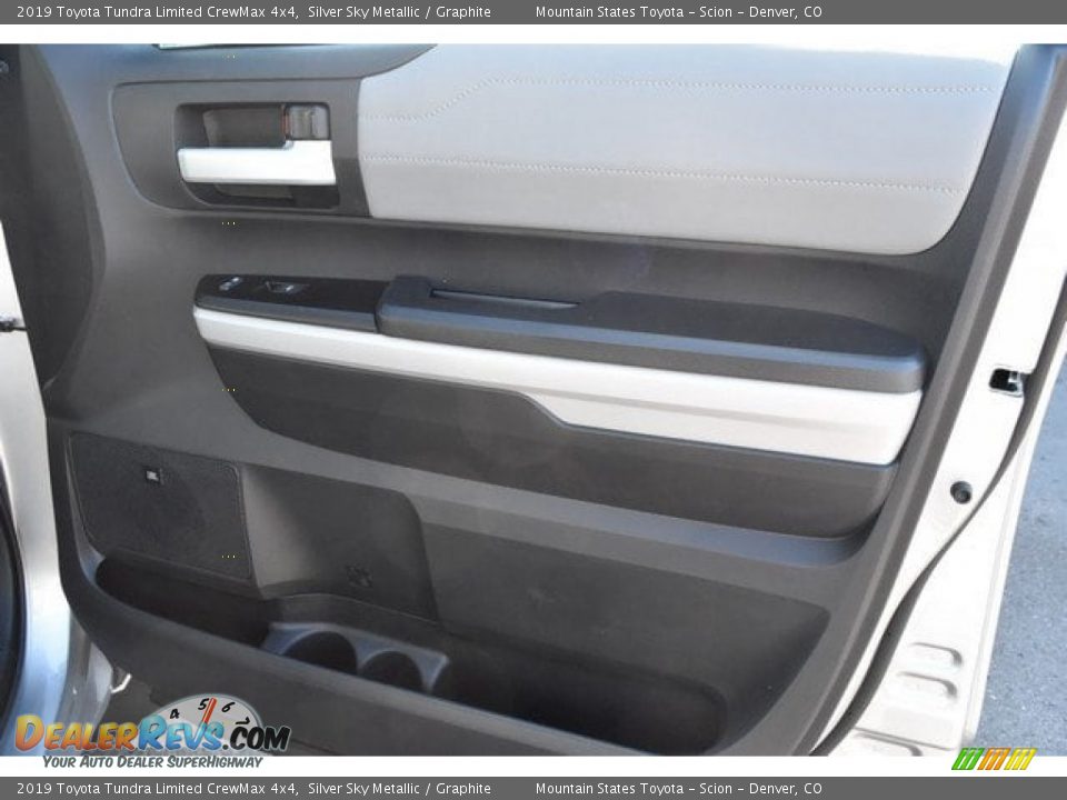 2019 Toyota Tundra Limited CrewMax 4x4 Silver Sky Metallic / Graphite Photo #22