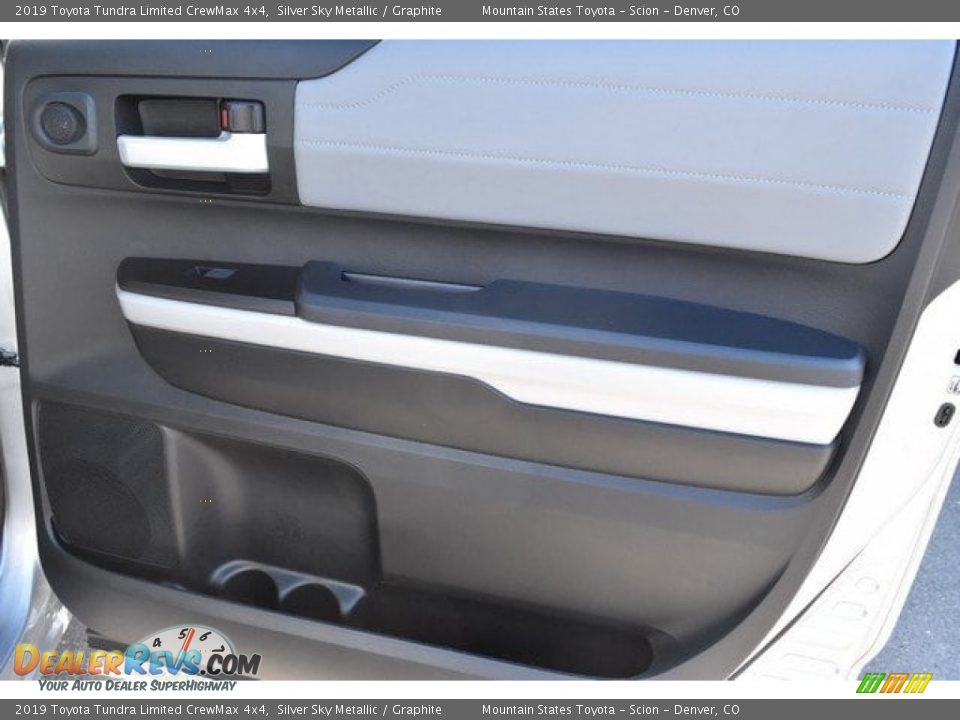 2019 Toyota Tundra Limited CrewMax 4x4 Silver Sky Metallic / Graphite Photo #23