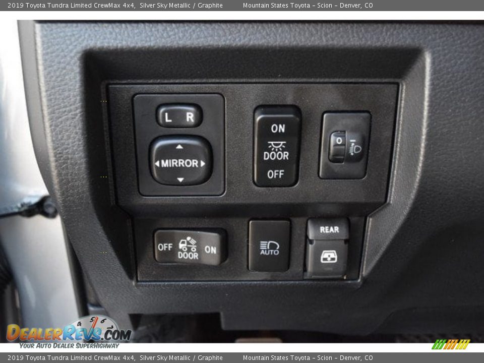 Controls of 2019 Toyota Tundra Limited CrewMax 4x4 Photo #25