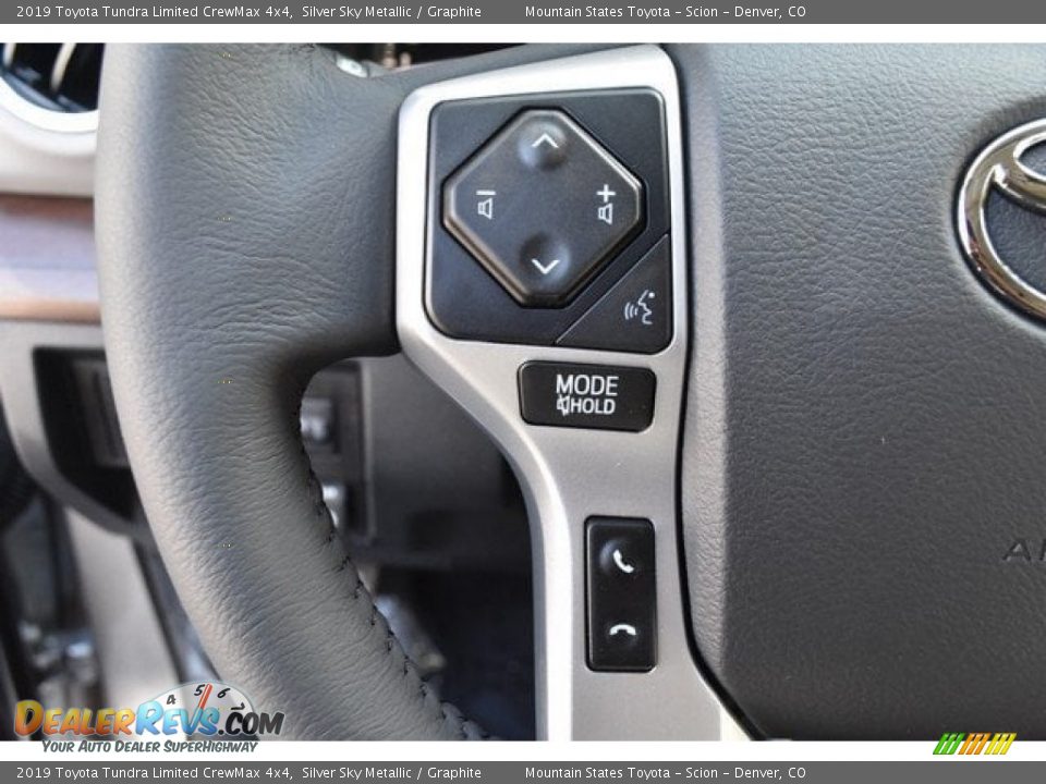 2019 Toyota Tundra Limited CrewMax 4x4 Steering Wheel Photo #26