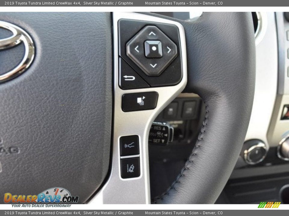 2019 Toyota Tundra Limited CrewMax 4x4 Steering Wheel Photo #27