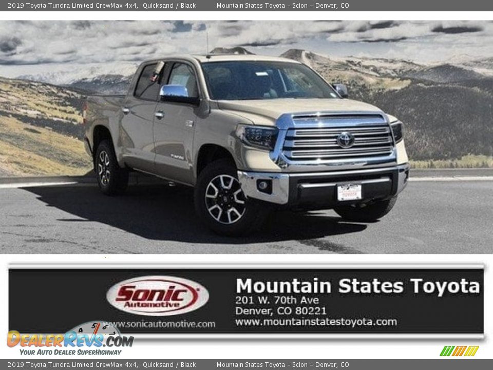 2019 Toyota Tundra Limited CrewMax 4x4 Quicksand / Black Photo #1