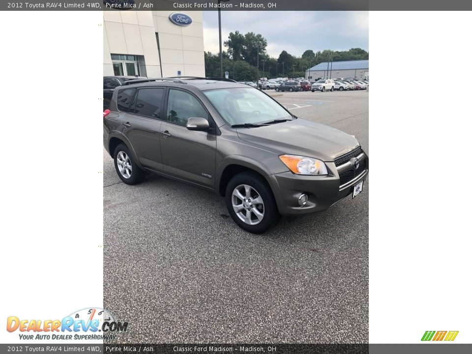 2012 Toyota RAV4 Limited 4WD Pyrite Mica / Ash Photo #1