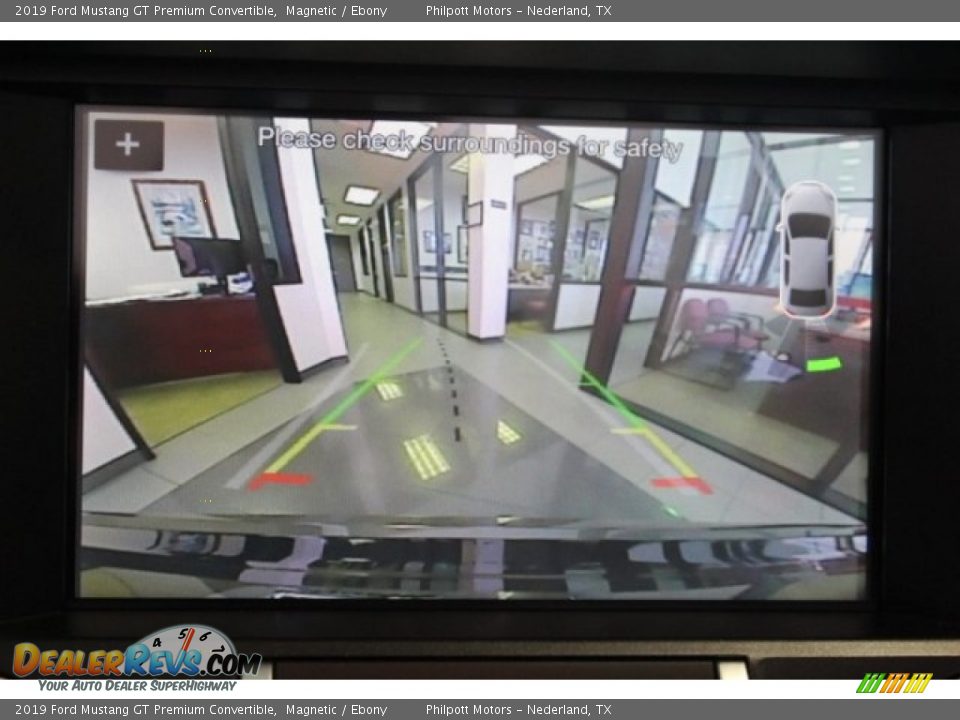 2019 Ford Mustang GT Premium Convertible Magnetic / Ebony Photo #14