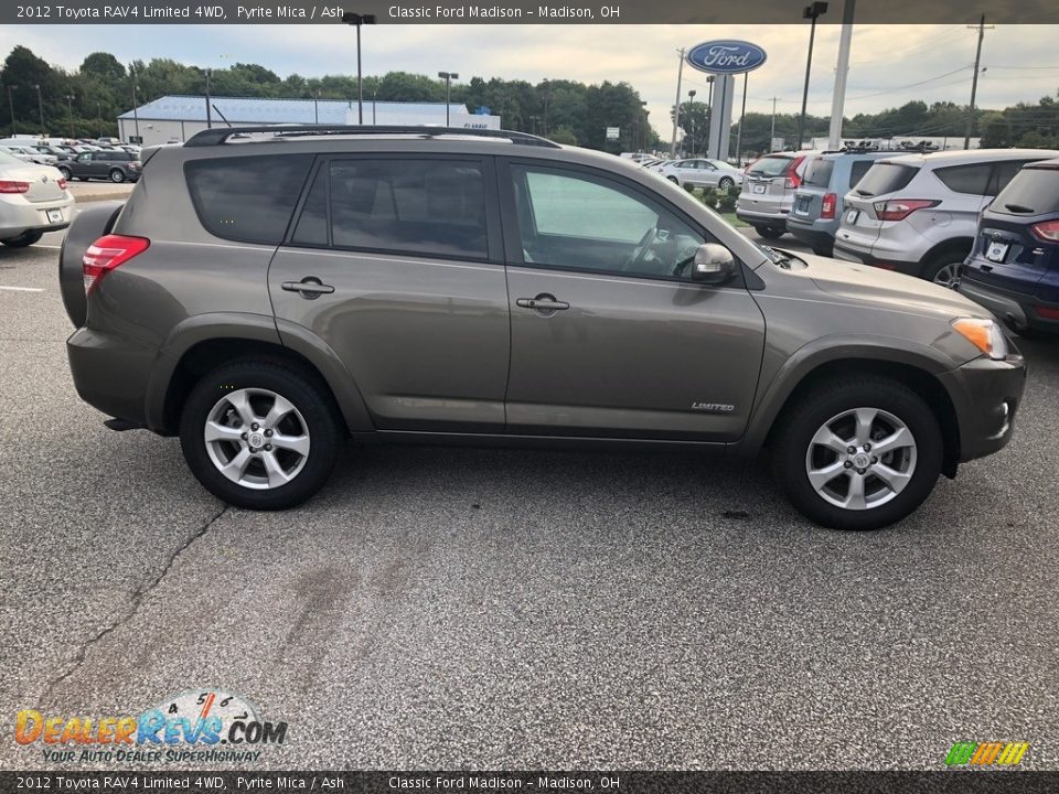 2012 Toyota RAV4 Limited 4WD Pyrite Mica / Ash Photo #3