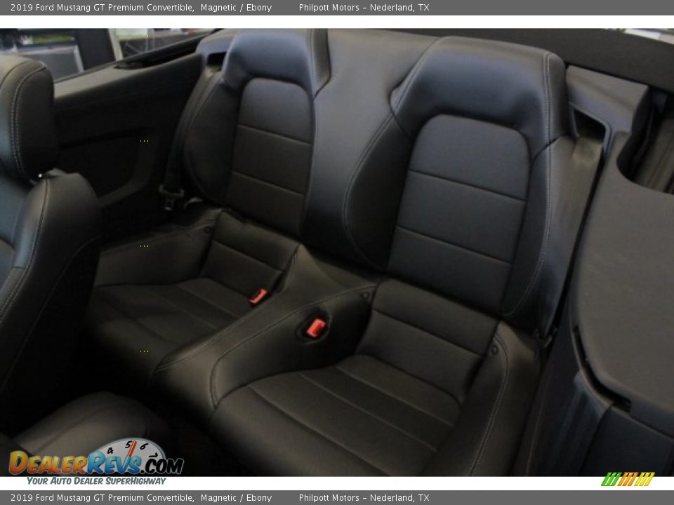 2019 Ford Mustang GT Premium Convertible Magnetic / Ebony Photo #20