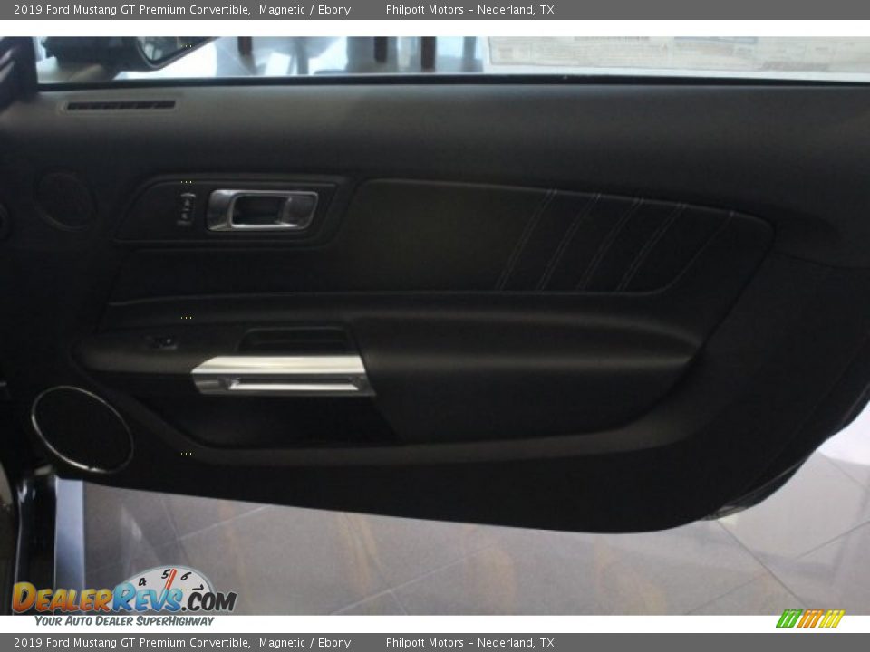 2019 Ford Mustang GT Premium Convertible Magnetic / Ebony Photo #22