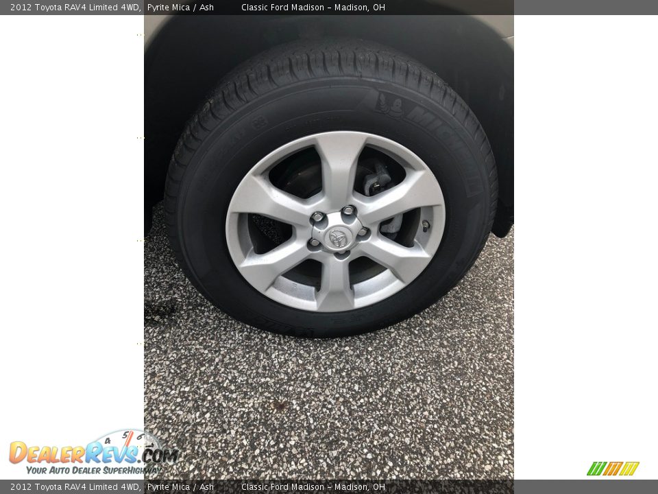 2012 Toyota RAV4 Limited 4WD Pyrite Mica / Ash Photo #7