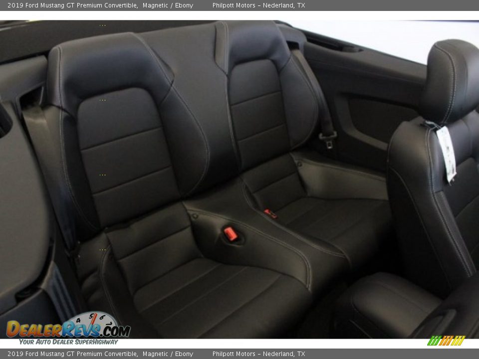 2019 Ford Mustang GT Premium Convertible Magnetic / Ebony Photo #25