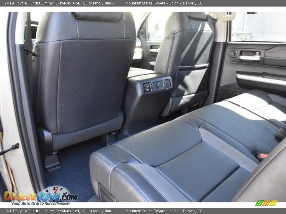 Rear Seat of 2019 Toyota Tundra Limited CrewMax 4x4 Photo #14