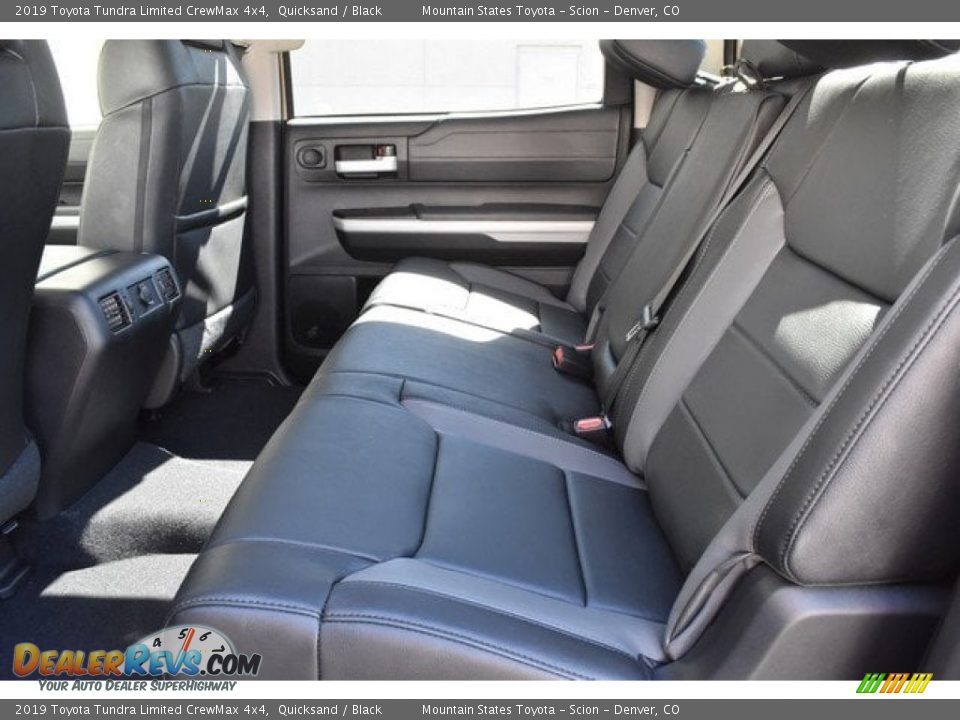 Rear Seat of 2019 Toyota Tundra Limited CrewMax 4x4 Photo #15