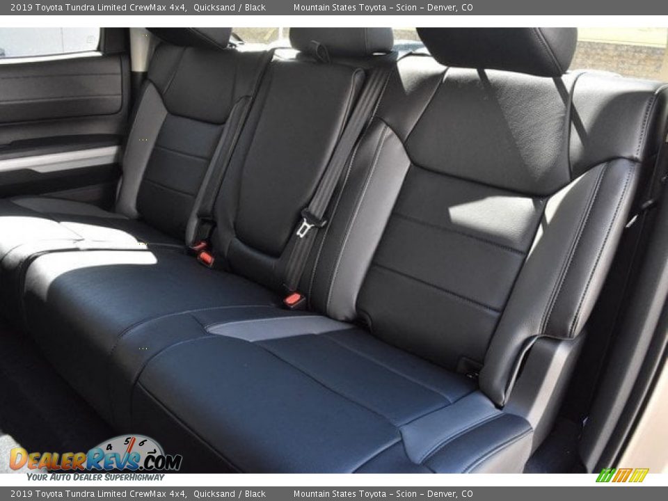 Rear Seat of 2019 Toyota Tundra Limited CrewMax 4x4 Photo #16