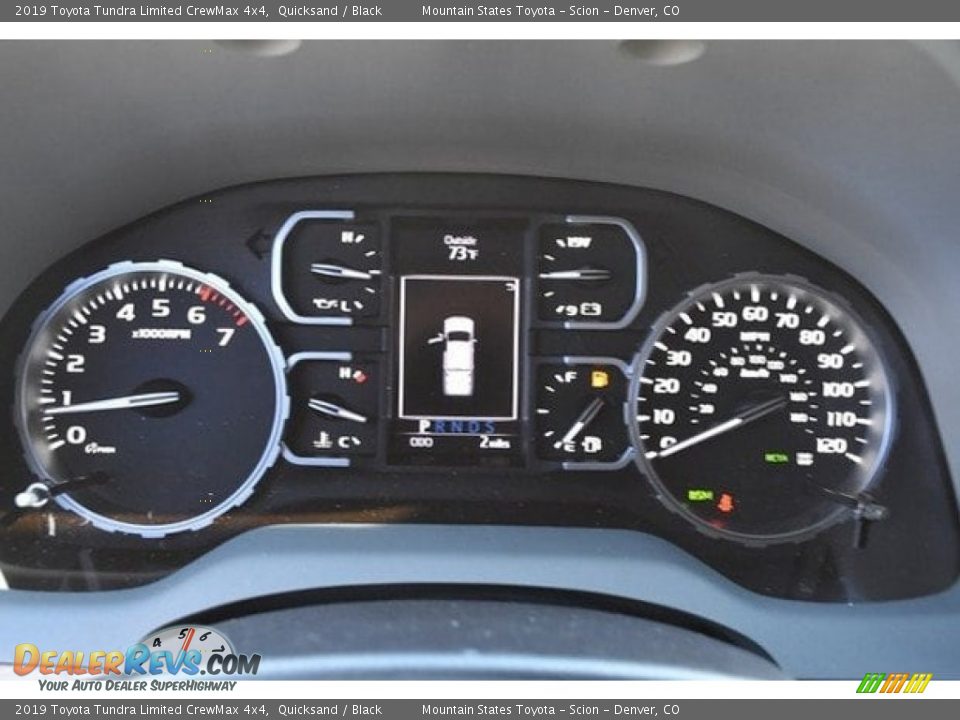 2019 Toyota Tundra Limited CrewMax 4x4 Gauges Photo #28