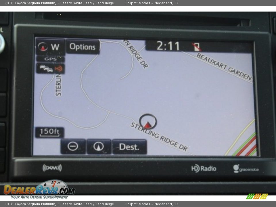 2018 Toyota Sequoia Platinum Blizzard White Pearl / Sand Beige Photo #16