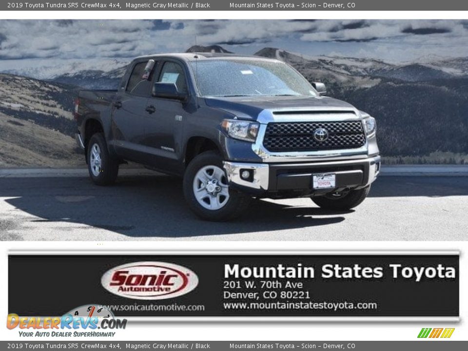 2019 Toyota Tundra SR5 CrewMax 4x4 Magnetic Gray Metallic / Black Photo #1