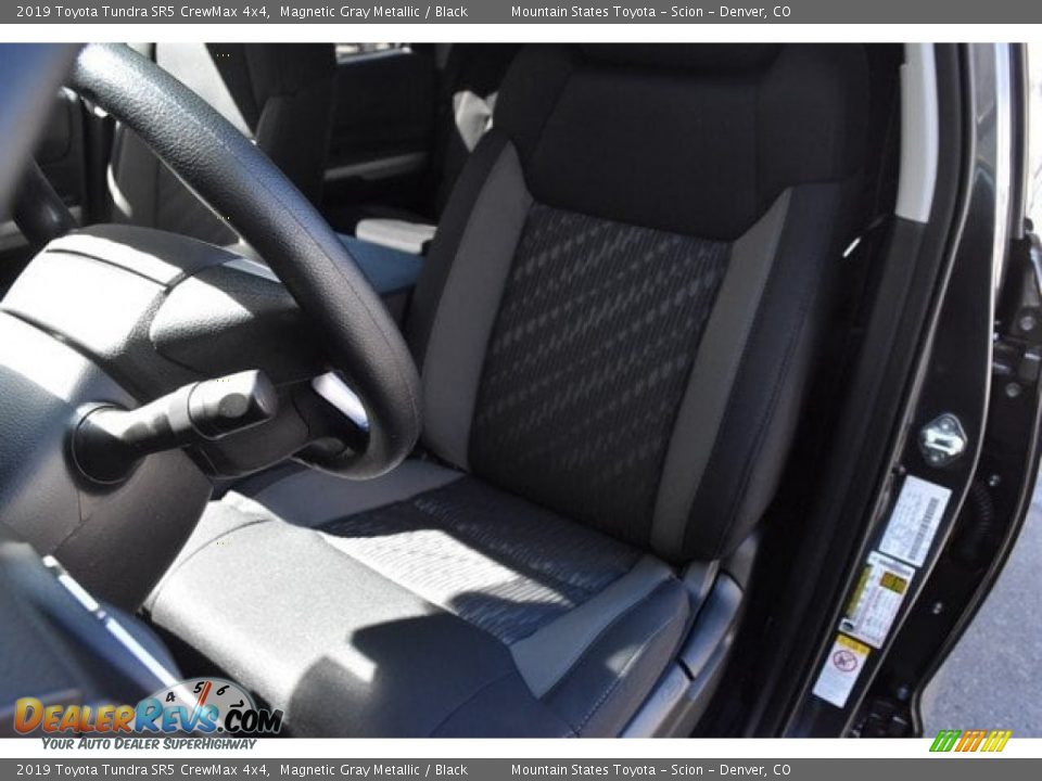 2019 Toyota Tundra SR5 CrewMax 4x4 Magnetic Gray Metallic / Black Photo #7