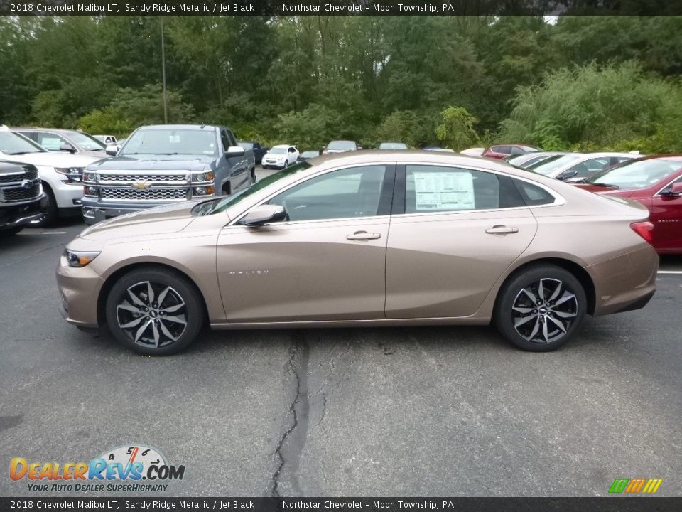 2018 Chevrolet Malibu LT Sandy Ridge Metallic / Jet Black Photo #2