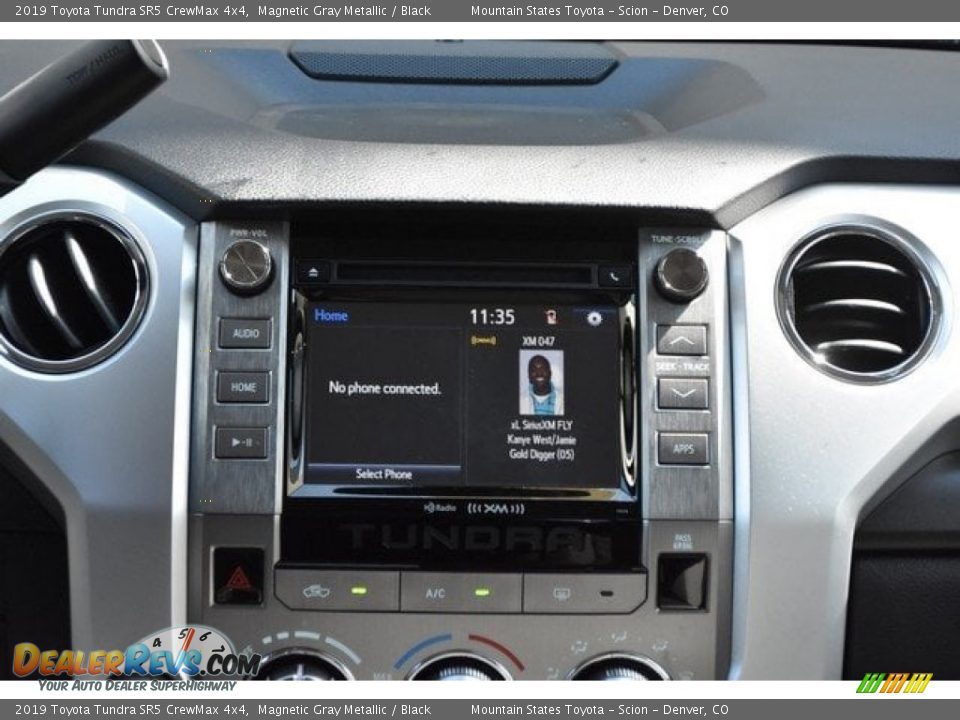 2019 Toyota Tundra SR5 CrewMax 4x4 Magnetic Gray Metallic / Black Photo #9