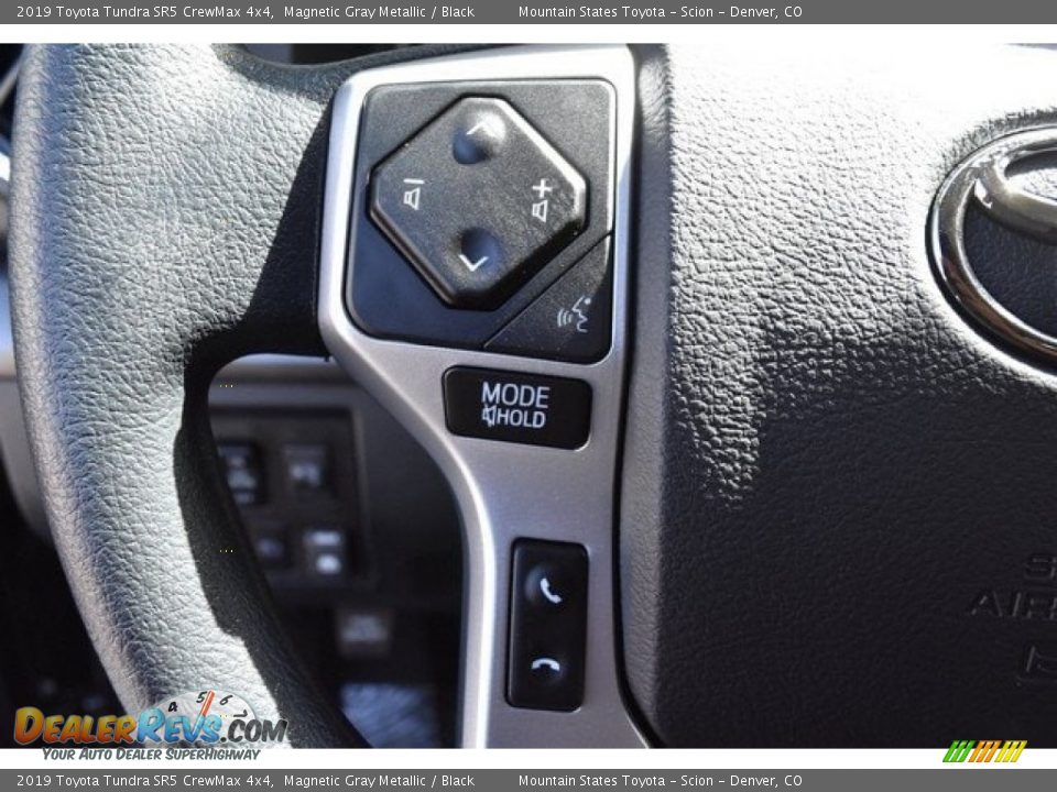 2019 Toyota Tundra SR5 CrewMax 4x4 Magnetic Gray Metallic / Black Photo #25