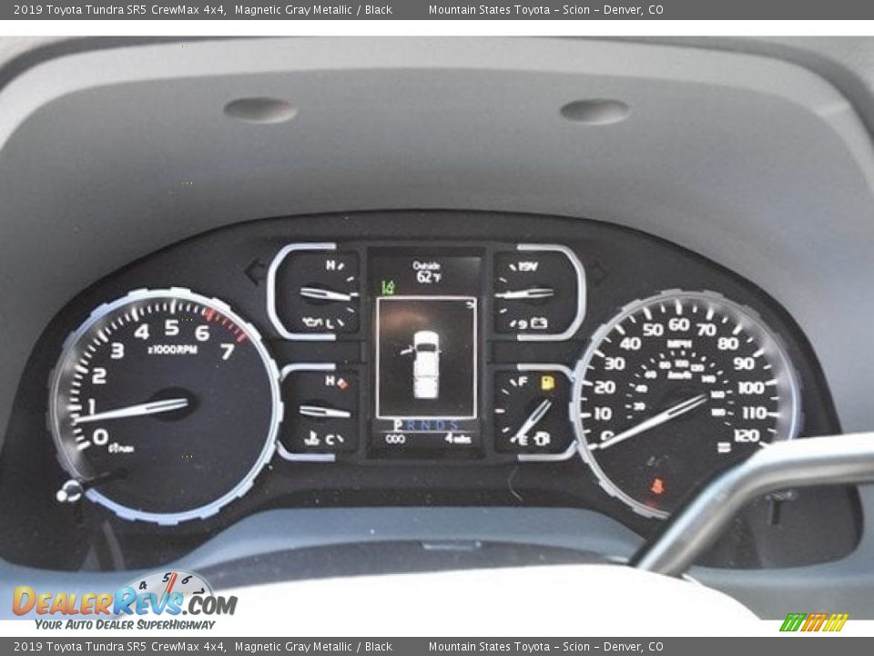 2019 Toyota Tundra SR5 CrewMax 4x4 Magnetic Gray Metallic / Black Photo #27