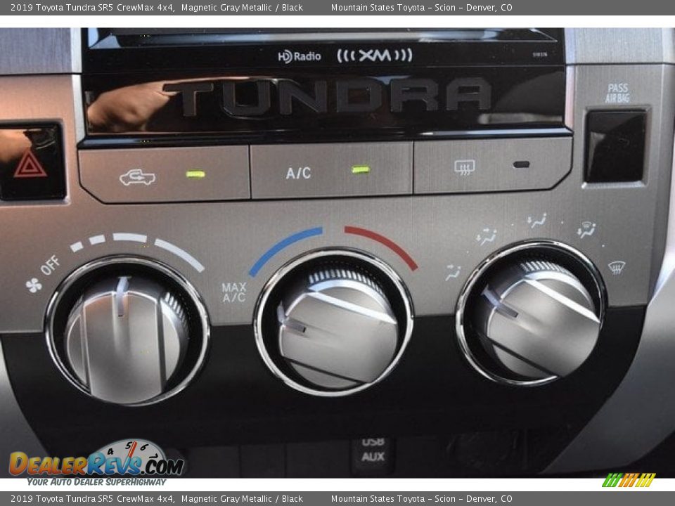 2019 Toyota Tundra SR5 CrewMax 4x4 Magnetic Gray Metallic / Black Photo #29