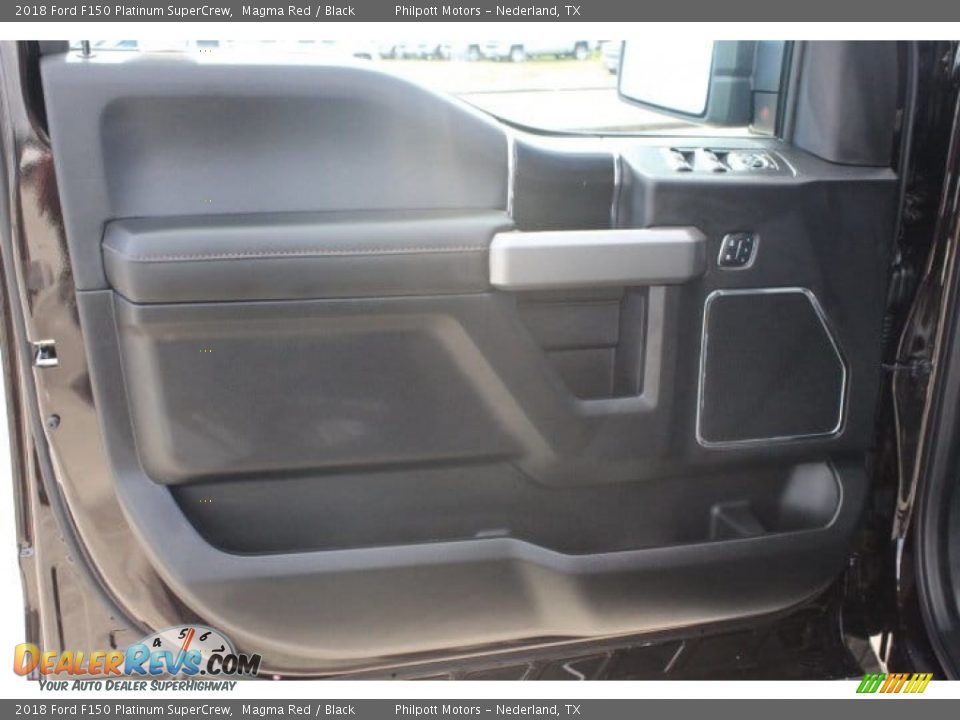 2018 Ford F150 Platinum SuperCrew Magma Red / Black Photo #11
