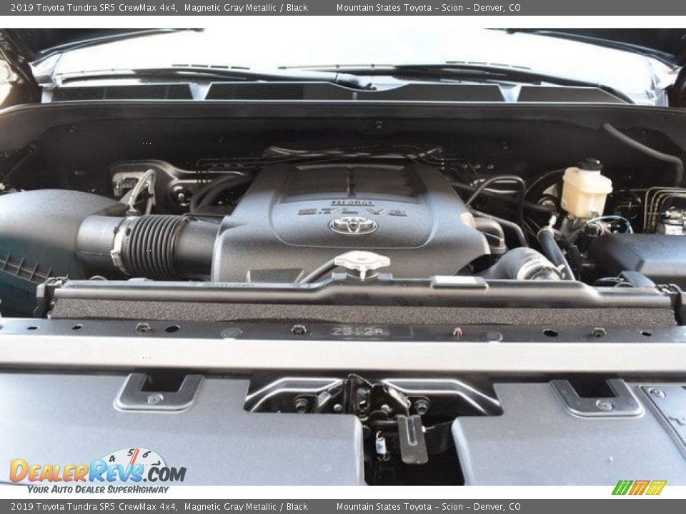 2019 Toyota Tundra SR5 CrewMax 4x4 Magnetic Gray Metallic / Black Photo #31