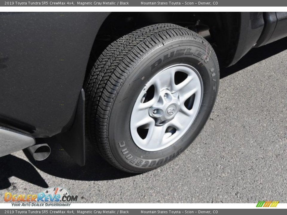 2019 Toyota Tundra SR5 CrewMax 4x4 Magnetic Gray Metallic / Black Photo #34