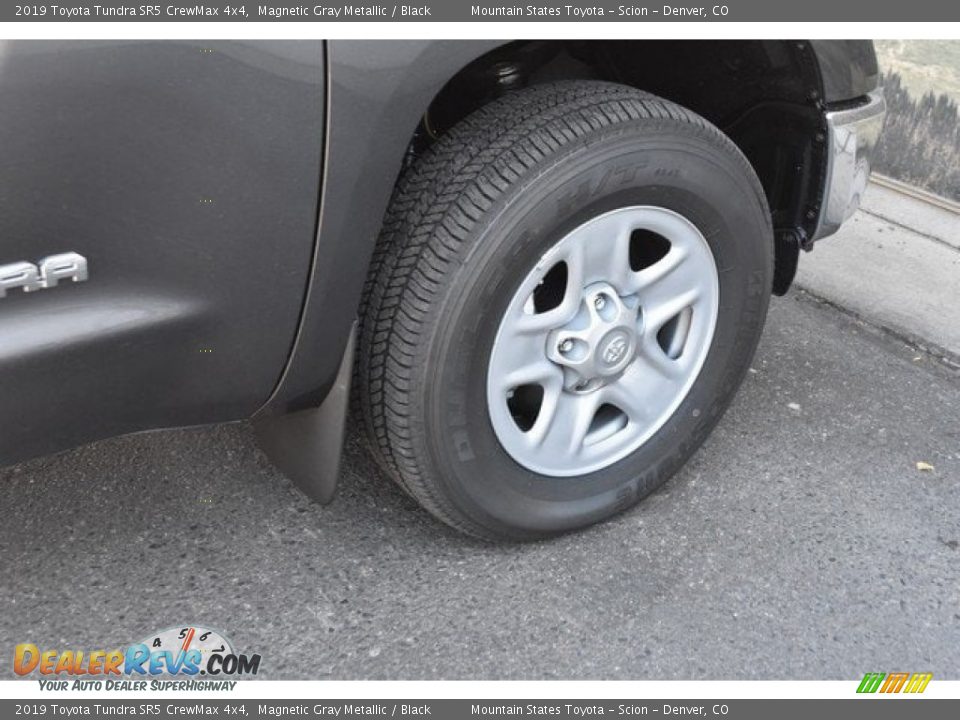 2019 Toyota Tundra SR5 CrewMax 4x4 Magnetic Gray Metallic / Black Photo #35