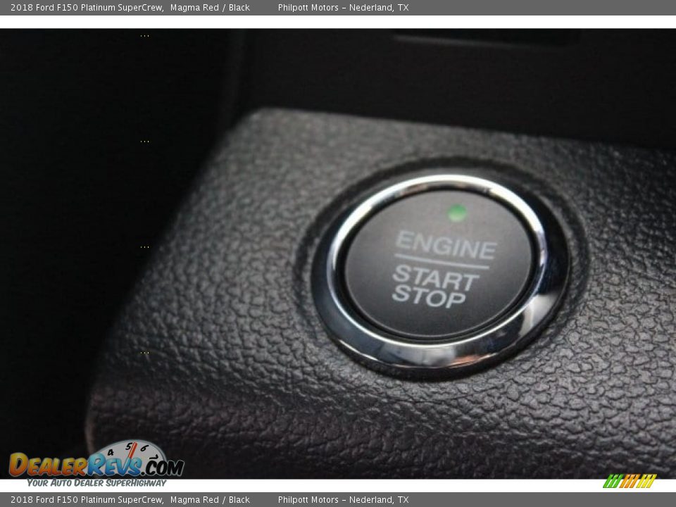 2018 Ford F150 Platinum SuperCrew Magma Red / Black Photo #19